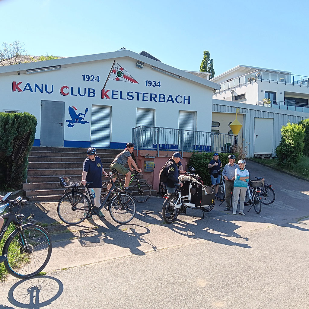 Radtour zur Odenwaldhütte